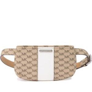 Michael Kors Brown Logo Belt Bag
